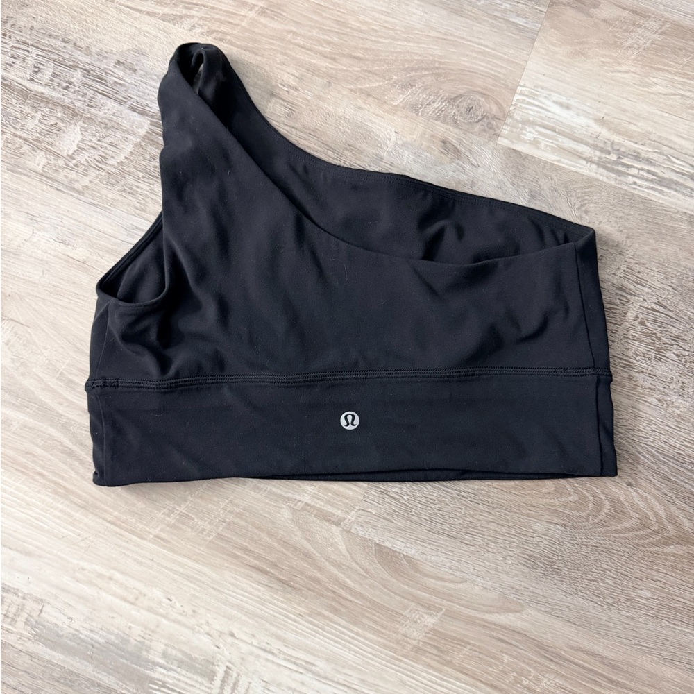 lululemon athletica Black One-Shoulder Bra